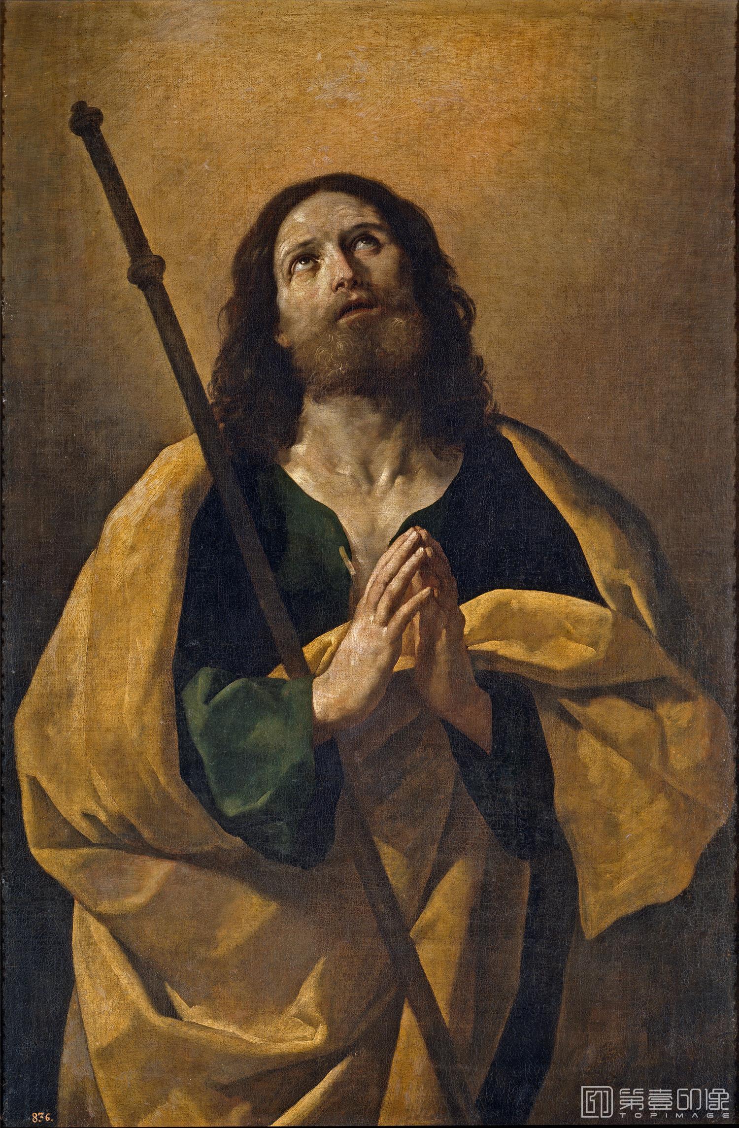 油画-西班牙普拉多美术馆油画藏画-Reni, Guido-Santiago el Mayor-135cm x 89cm-2238